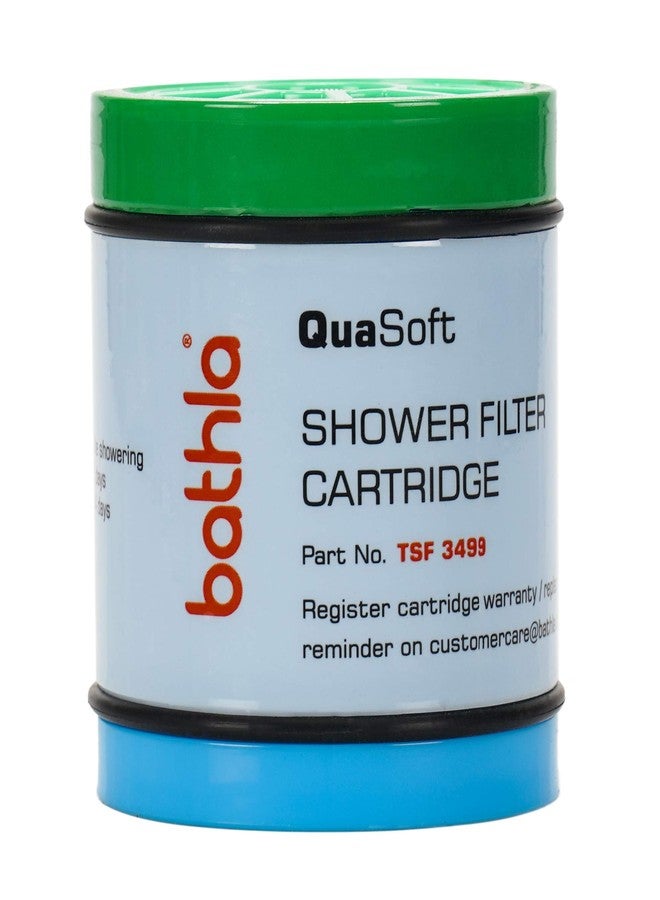 Bathla خرطوشة فلتر الاستحمام باثلا كواسوفت 3499 - تقلل تساقط الشعر وتحمي من الماء العسر | خرطوشة فقط - Image 1